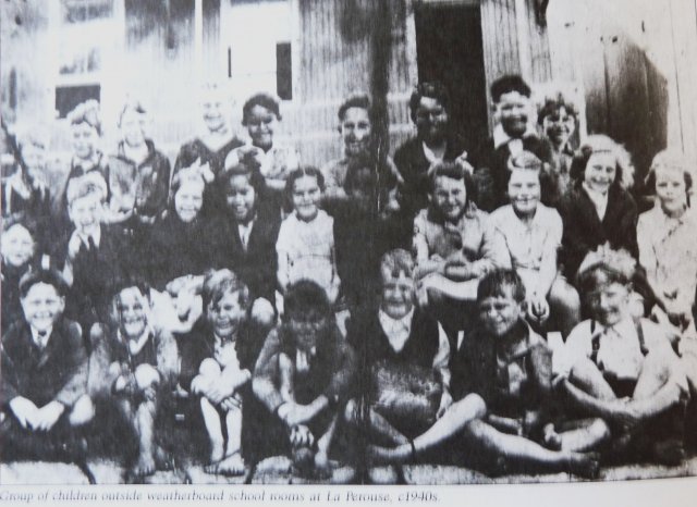 School children at  La Perouse School - 1940's 